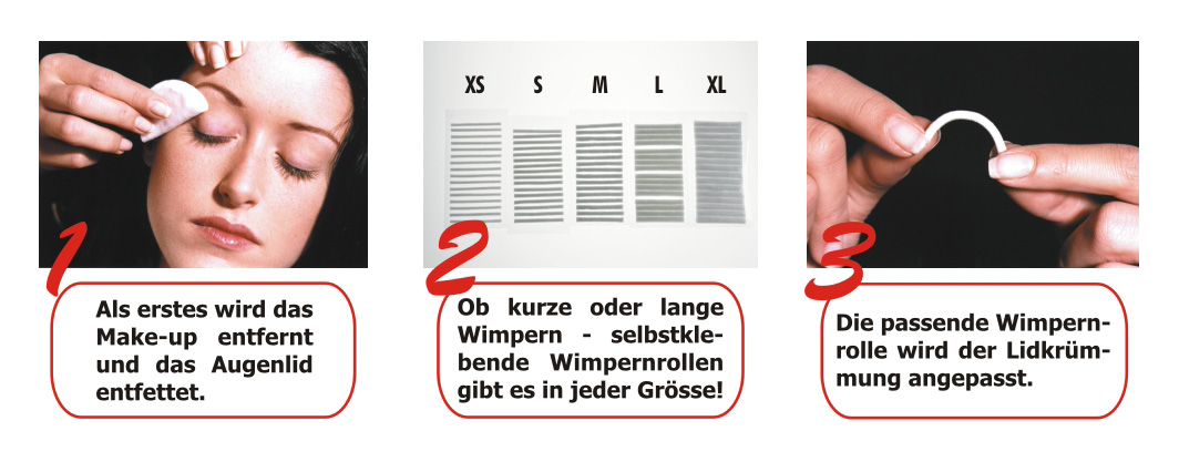Wimperndauerwelle / Wimpernwelle